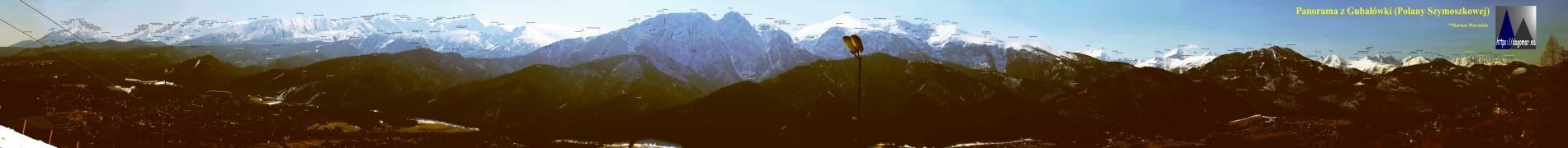 panorama z Gubałówki